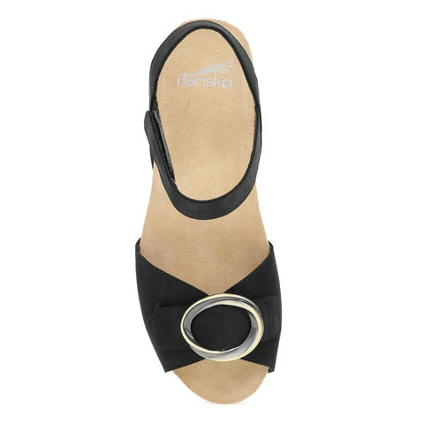 Stella Black Milled Nubuck