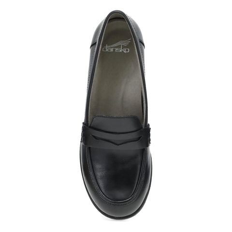 Danica Wide Black Waterproof Burnished