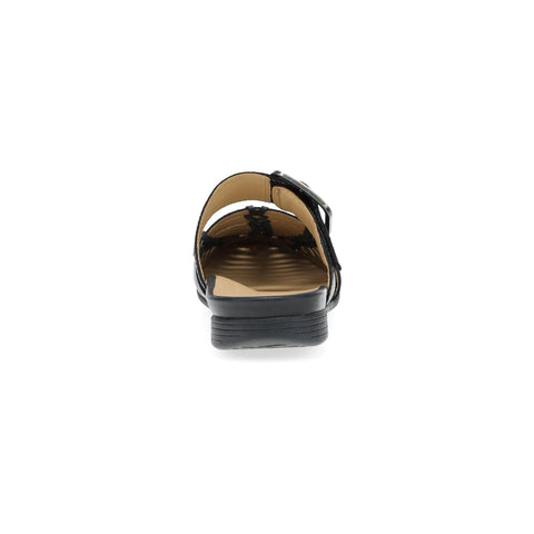 Leilani Black Burnished Nappa