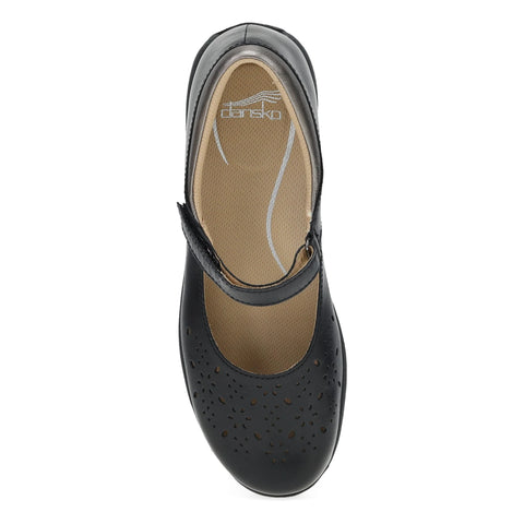 Stacy Black Waxy Burnished