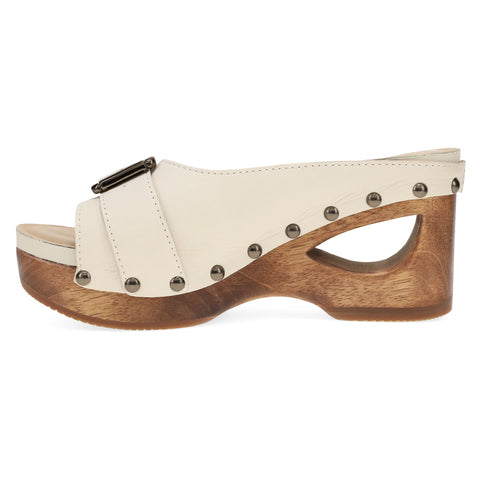 Adeline Bone Calf Wood