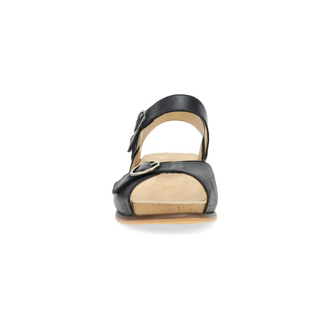 Candace Black Burnished Nappa