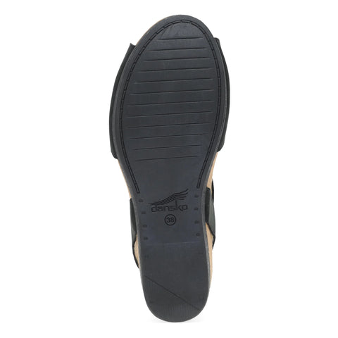 Stella Black Milled Nubuck