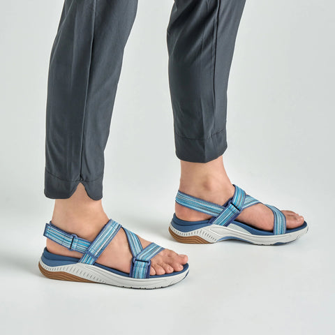 Rayna Blue Multi Webbing