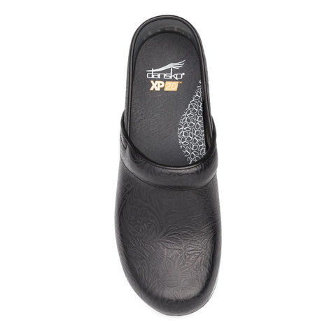 Wide XP 2.0 Black Floral Tooled