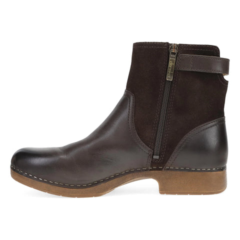 Monique Chocolate Burnished Calf