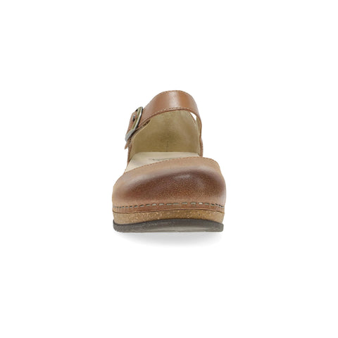 Mae Tan Burnished Suede