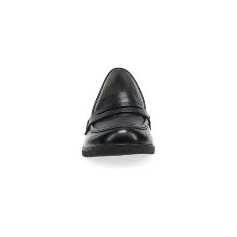 Danica Wide Black Waterproof Burnished