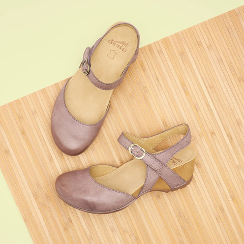 Tiffani Dusty Lilac Leather