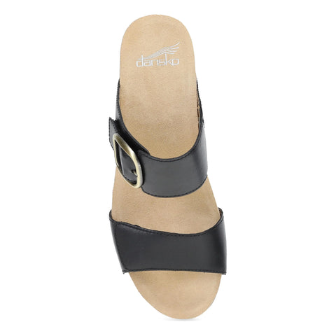 Shannon Black Burnished Nappa