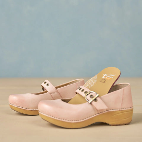 XP 2.0 Mary Jane Clog Pink Leather