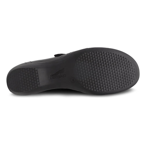 Franny Wide Black Leather