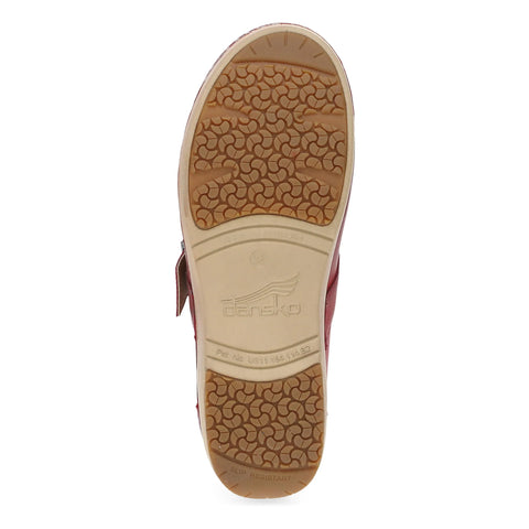 Wide XP 2.0 Mary Jane Clog Red