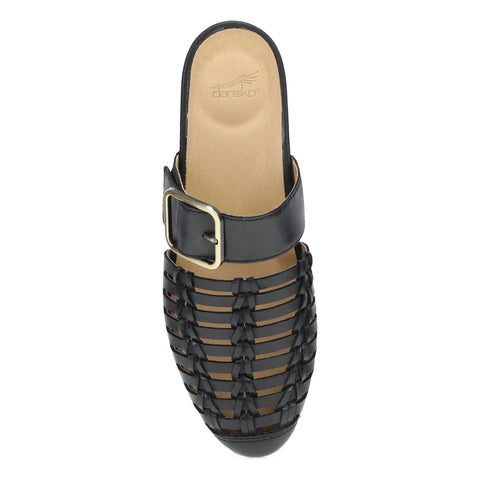 Leilani Black Burnished Nappa