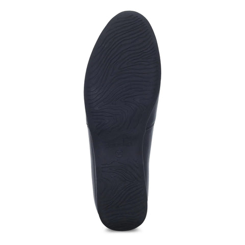 Larisa Wide Black Milled Nappa