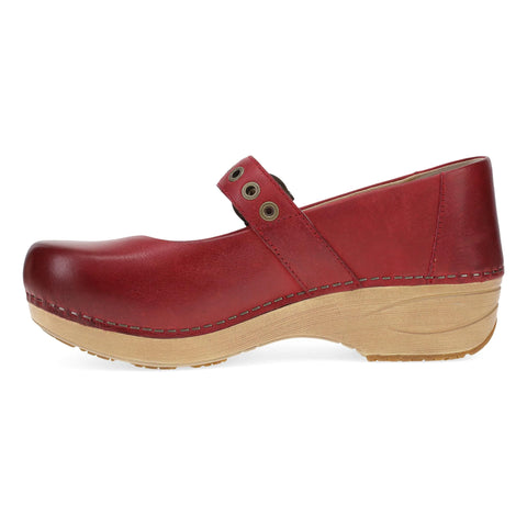 Wide XP 2.0 Mary Jane Clog Red