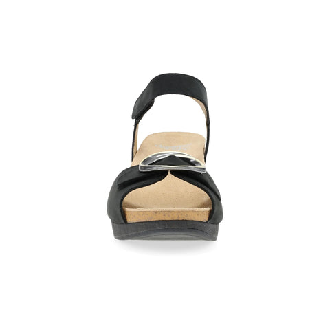 Stella Black Milled Nubuck